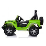 Elektrické autíčko Jeep Rubicon 4x4 - zelené 